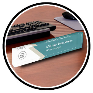 Vorlage für moderne Office-Führungskräfte Namensplakette