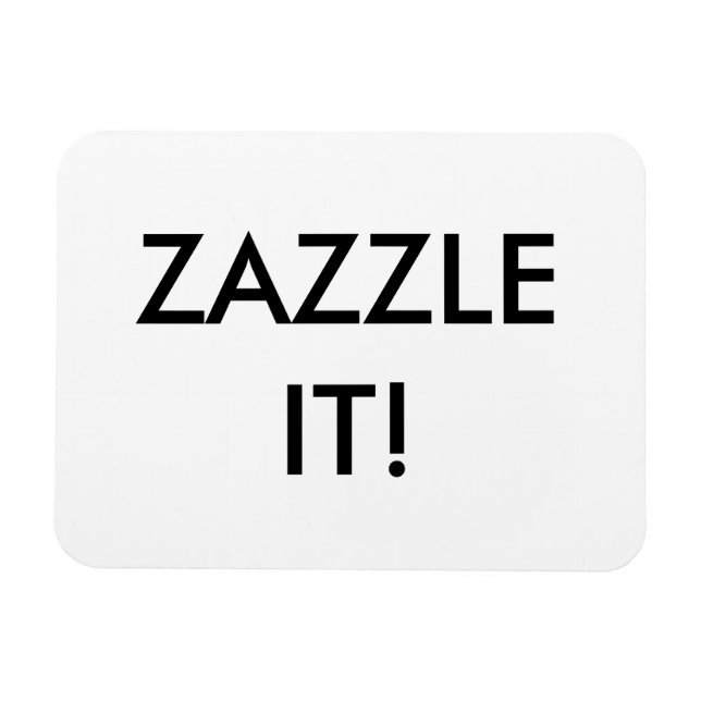 Vorlage für Personalisierte, flexible Magnet-Blind Magnet (Horizontal)