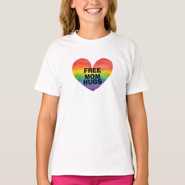 Vorlage für personalisierte Freie Mama T-Shirt (Vorderseite)