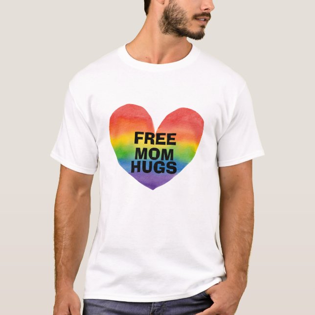 Vorlage für personalisierte Freie Mama T-Shirt (Vorderseite)
