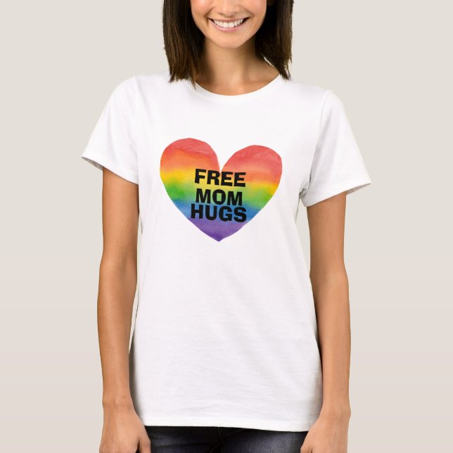 Vorlage für personalisierte Freie Mama T-Shirt (Vorderseite)