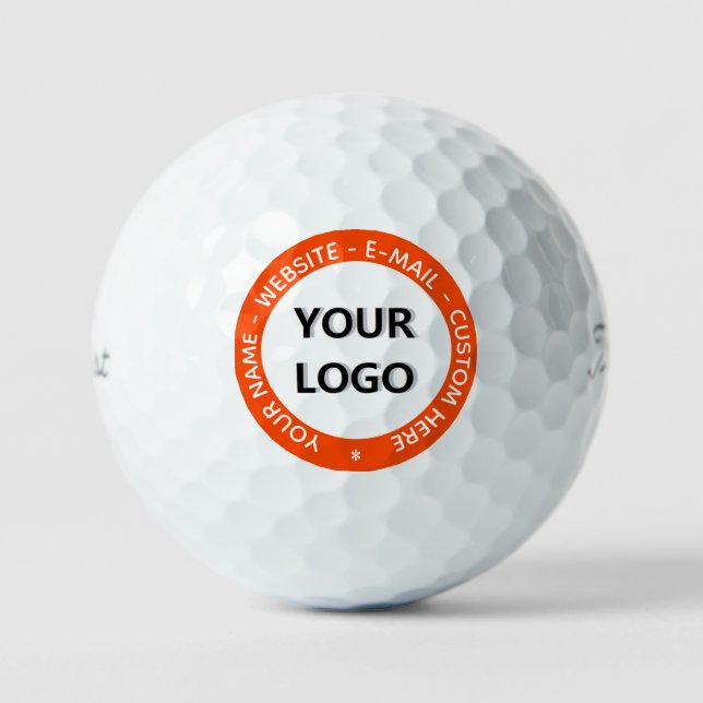 Vorlage für personalisierte Logotexte Briefmarke f Golfball (Vorderseite)