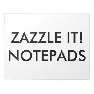 Vorlage für Personalisierte Notepad-Blende Notizblock