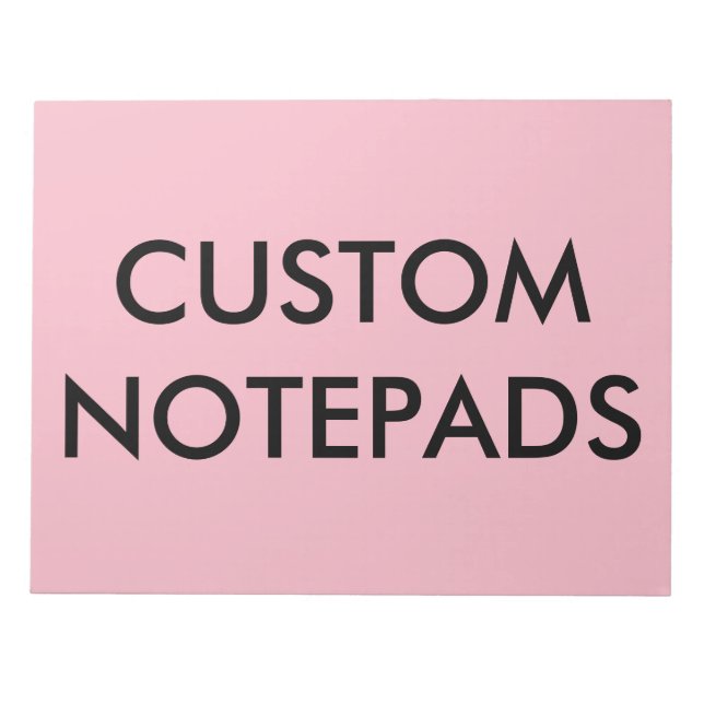 Vorlage für Personalisierte Notepad-Blende Notizblock (Vorderseite)