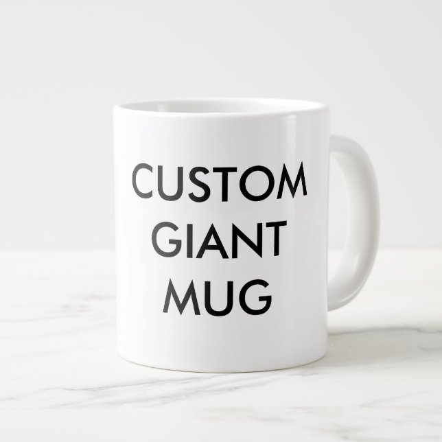 Vorlage für Personalisierte Riesen-Tasse Jumbo-Tasse (Vorderseite Rechts)