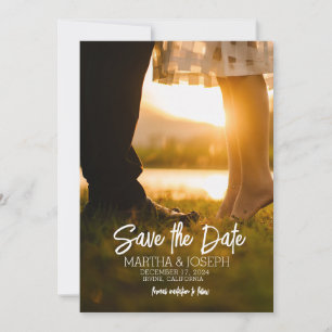 Vorlage für personalisierte Save the Date Einladun