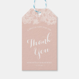 Vorlage für Pink Lace Fevor Tags Geschenkanhänger