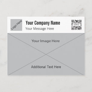 Vorlage für Postkarten Allgemeines Grau 1