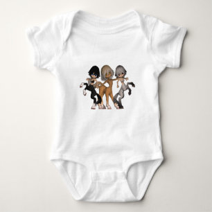 Vorlage für Säugling-Strampler - Anpassbar Baby Strampler