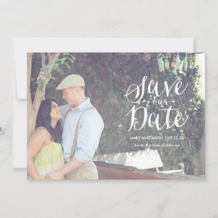 Vorlage für Save-The-Date-Fotokartenankündigung