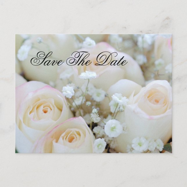 Vorlage für Save the Date nach der Karte (Vorderseite)