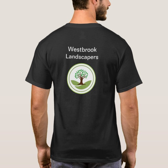 Vorlage für Shirts mit hochwertigen Landschaften (Rückseite)