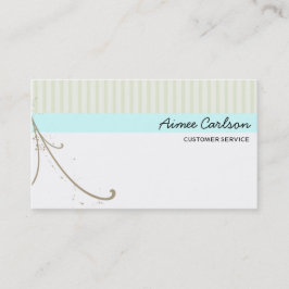 Vorlage für Swirbel und Streifen Visitenkarte