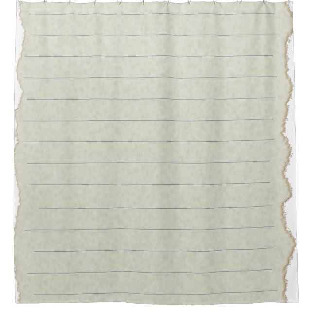 Vorlage für Texturlinien in Papierform Duschvorhang (Vorderseite)