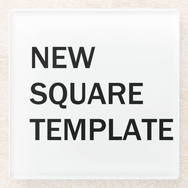 Vorlage für Untersetzer aus Glas (Vorderseite)