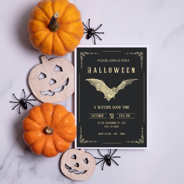 Vorlage für Vintage-Halloween-Partyflyer (Von Creator hochgeladen)