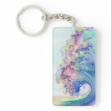 Vorlage für Wasserfarben und Meereswellen