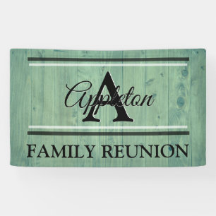 Vorlage für Wiedersehen-Design-Vorlage Türkis-Bann Banner