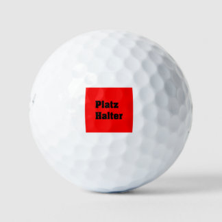 Vorlage Golfball