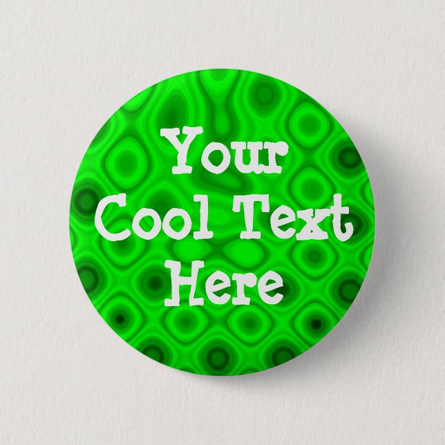 Vorlage "Green Electric II" Button (Vorderseite)