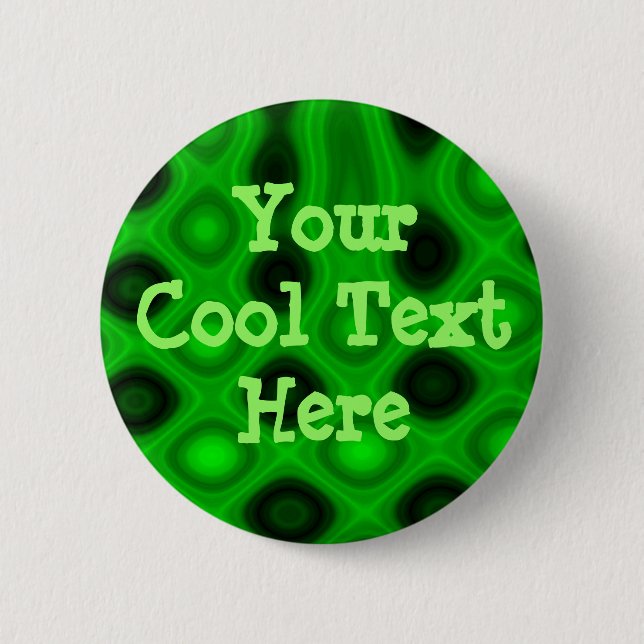 Vorlage "Green Electric III" Button (Vorderseite)