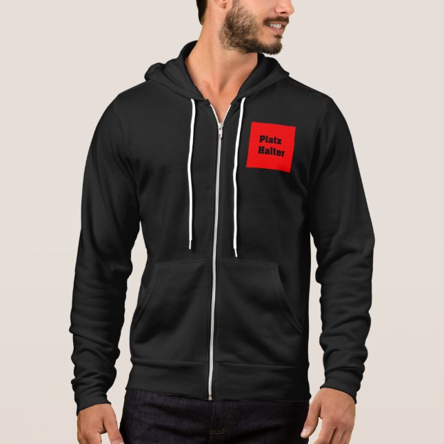 Vorlage Hoodie (Vorderseite)