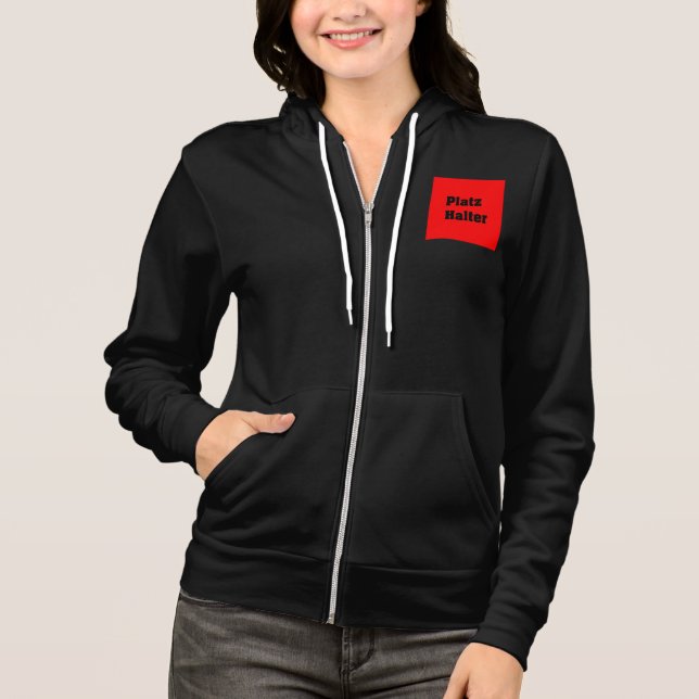 Vorlage Hoodie (Vorderseite)