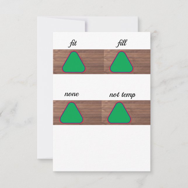 Vorlage mit verschiedenen Füllvorlagen mit verschi (Vorderseite)