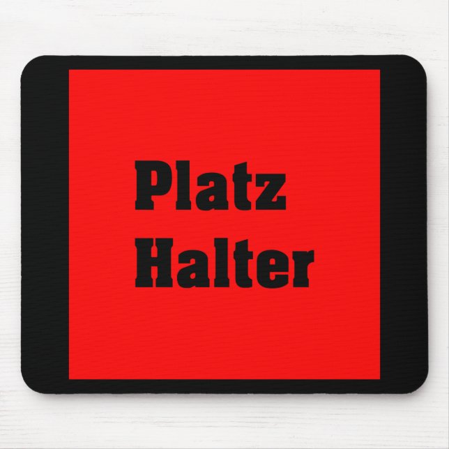 Vorlage Mousepad (Vorne)
