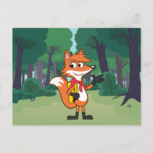 Vorlage Postkarte (Vorderseite)