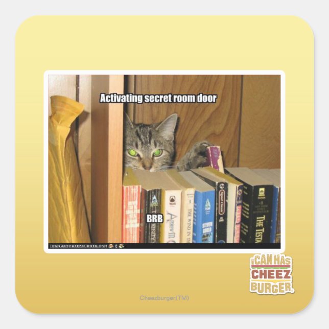 Vorlage Quadratischer Aufkleber (Vorderseite)