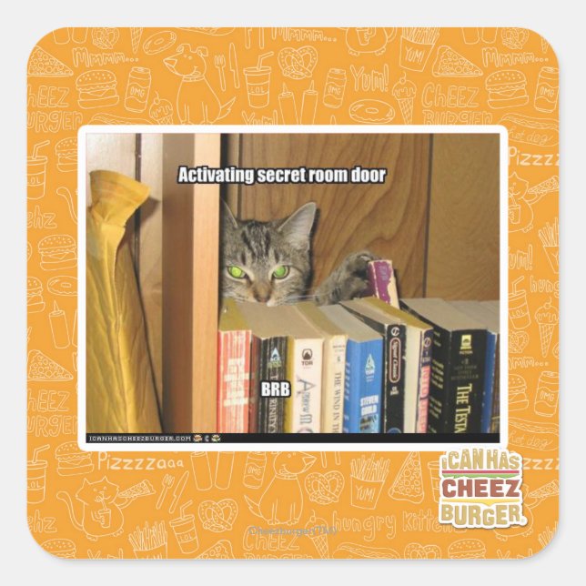 Vorlage Quadratischer Aufkleber (Vorderseite)