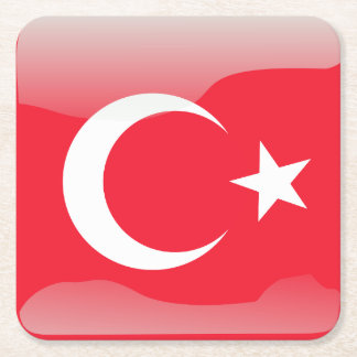 Vorlage Rechteckiger Pappuntersetzer