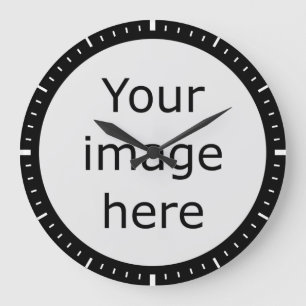 Vorlage - rund große wanduhr