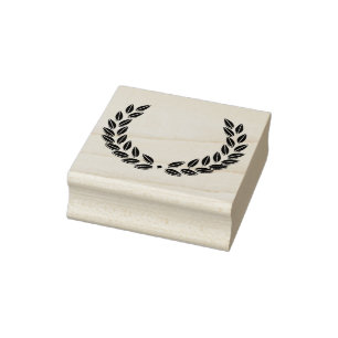 Vorlage setzen Sie Ihren Namen olympischen Kranz-B Gummistempel