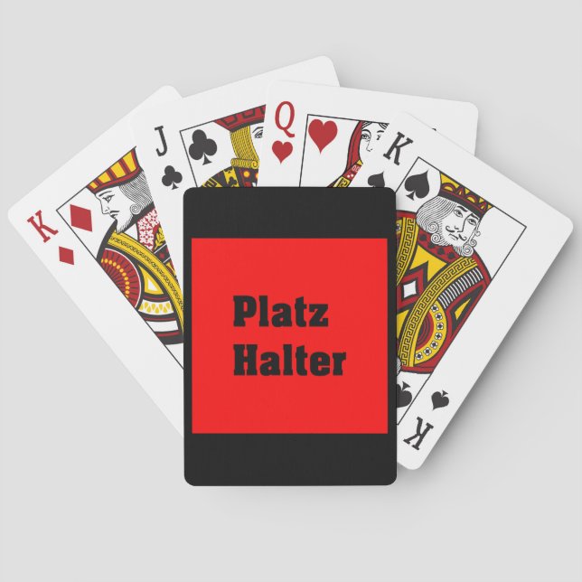 Vorlage Spielkarten (Rückseite)