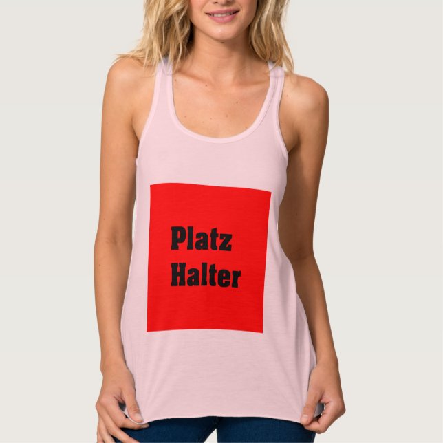 Vorlage Tank Top (Vorderseite)