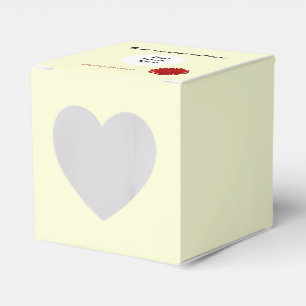Vorlage von Blume Ribbon von Kenneth Yoncich Geschenkschachtel