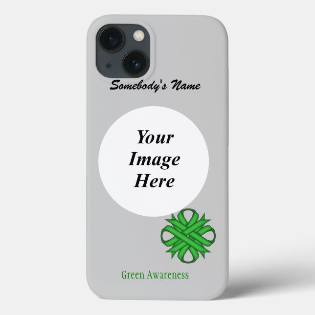 Vorlage von Kenneth Yoncich zu grünen Klemmen Case-Mate iPhone Hülle (Rückseite)