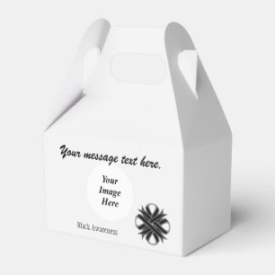 Vorlage von Kenneth Yoncich zur schwarzen Klemme Geschenkschachtel