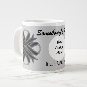 Vorlage von Kenneth Yoncich zur schwarzen Klemme Jumbo-Tasse