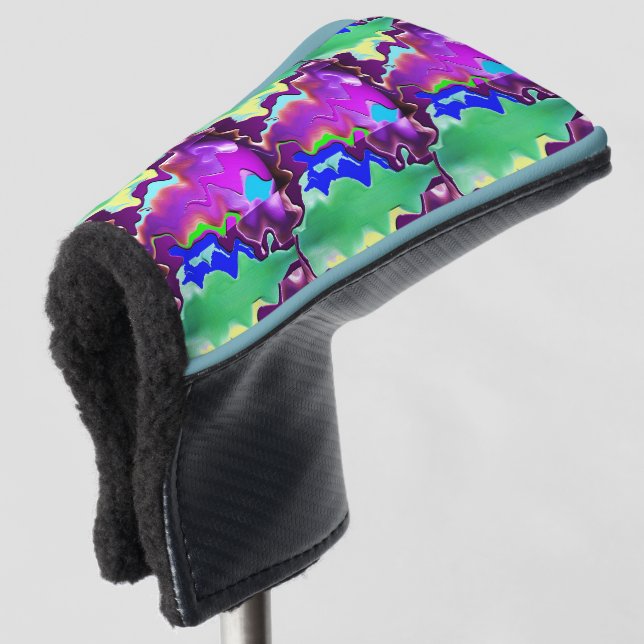 Vorlage Wählen Sie aus 15 verschiedenen Rohrfarben Golf Headcover (3/4 Vorderseite)