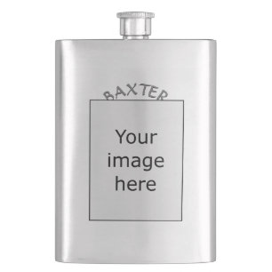 Vorlage - Wappen + Tartan Flachmann