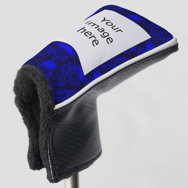 Vorlage: Wappen w Tartan Golf Headcover (3/4 Vorderseite)