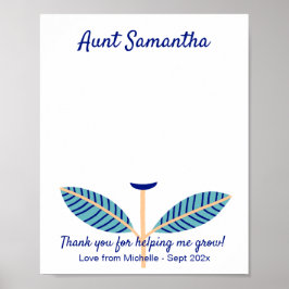 Vorlage zum Aufwerten von Taten im DIY-Handprint Poster