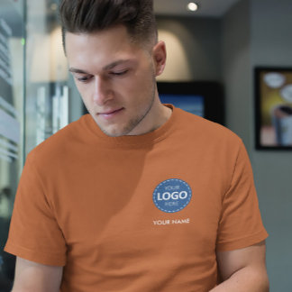 Vorlage zum Hochladen von Firmenlogos - Erstellen T-Shirt