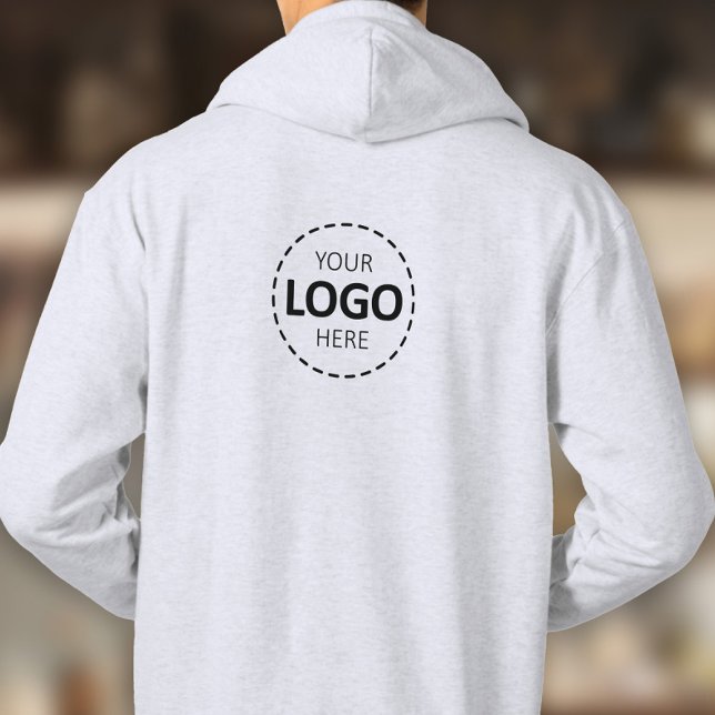 Vorlage zum Hochladen von Logos - Nur Zurück - Ers Hoodie (Von Creator hochgeladen)