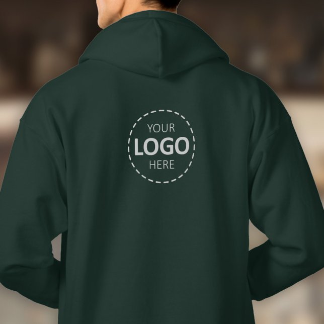 Vorlage zum Hochladen von Logos - Nur Zurück - Ers Hoodie (Von Creator hochgeladen)