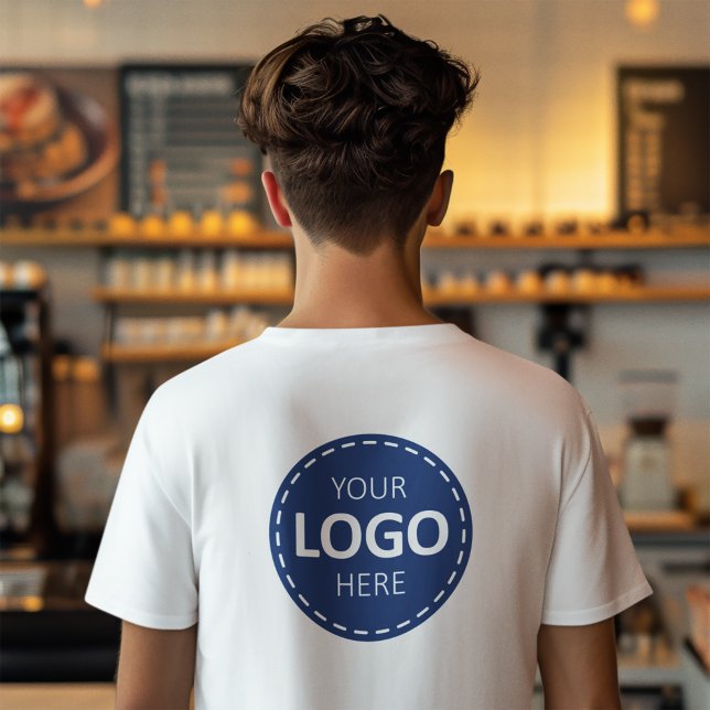 Vorlage zum Hochladen von Logos - Zurück - Erstell T-Shirt (Von Creator hochgeladen)
