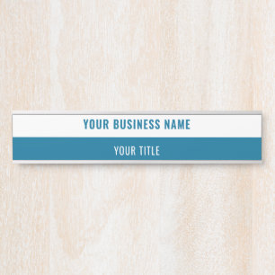 Vorlage zum individuelle Name-Titel Signieren Vorl Türschild